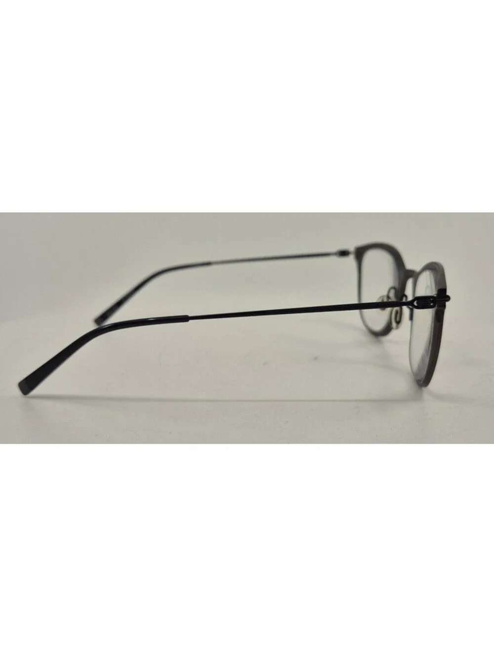 ASPIRE RESOURCEFUL EYEGLASSES TITANIUM FRONT GUNMETAL MATTE 50/20/145